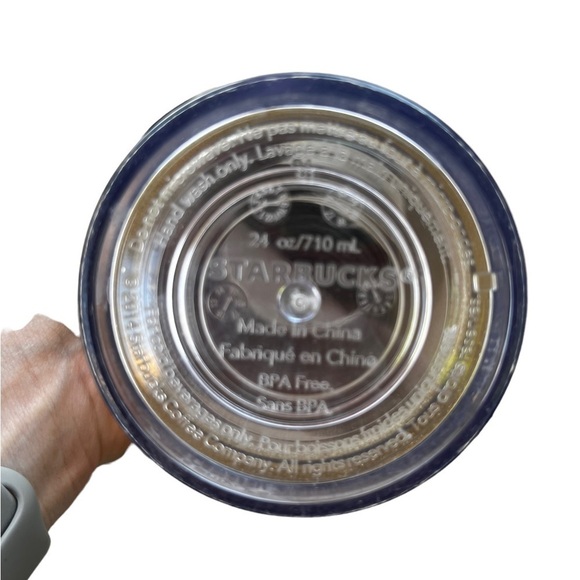 Starbucks Gold Glitter 24 oz Cold Cup Tumbler - Picture 5 of 8